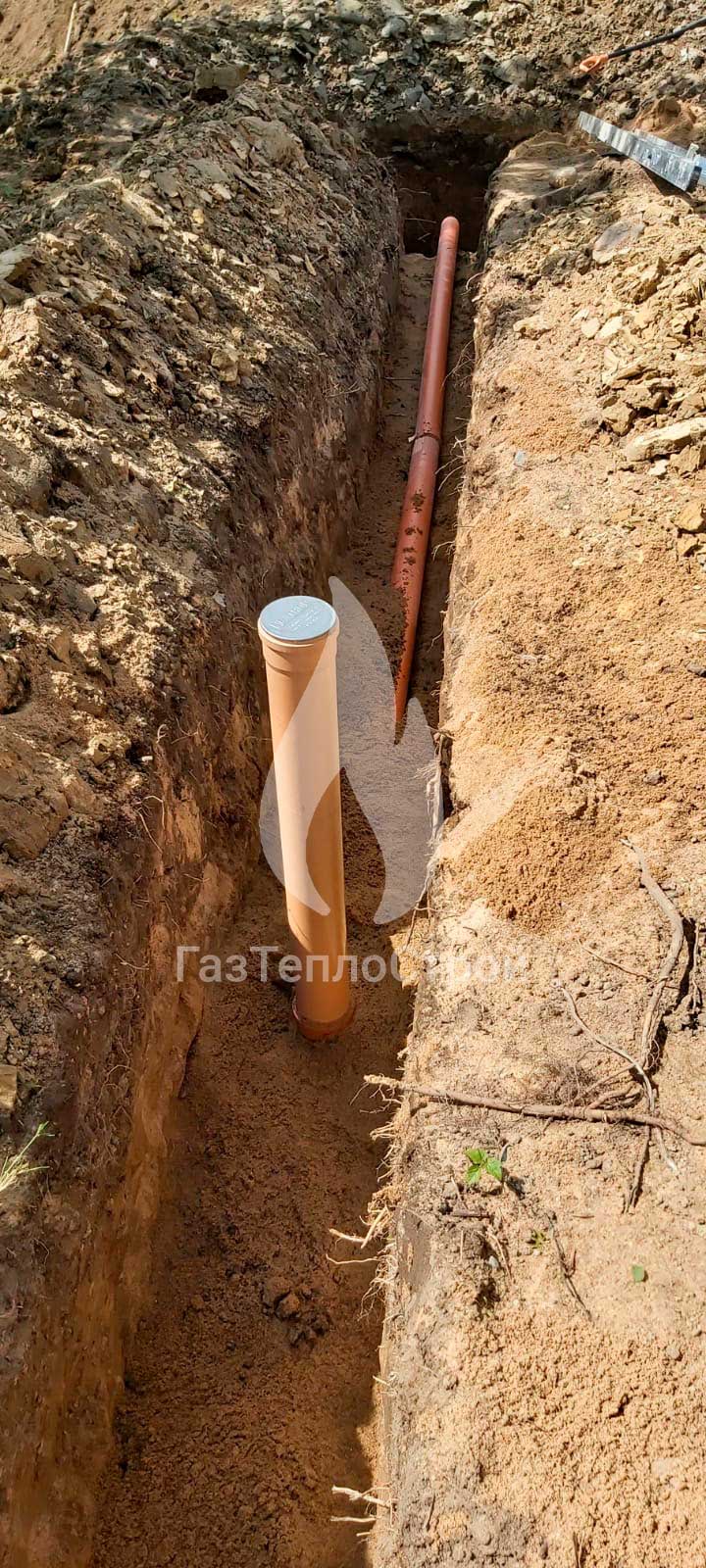 Изображение системы откачки трубы
